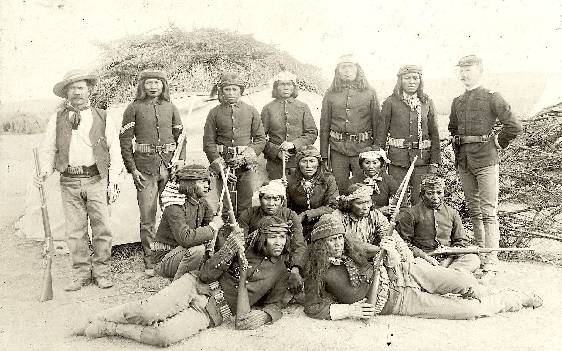 Apache scout san carlos arizona 1890